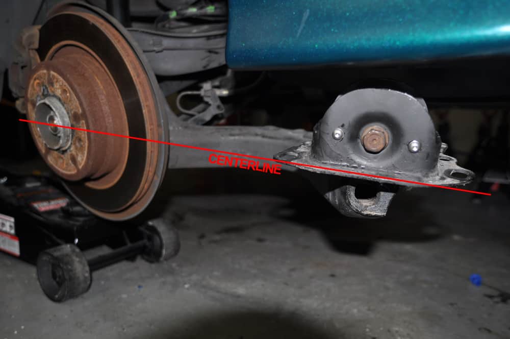rear trailing arm bushings replacement 