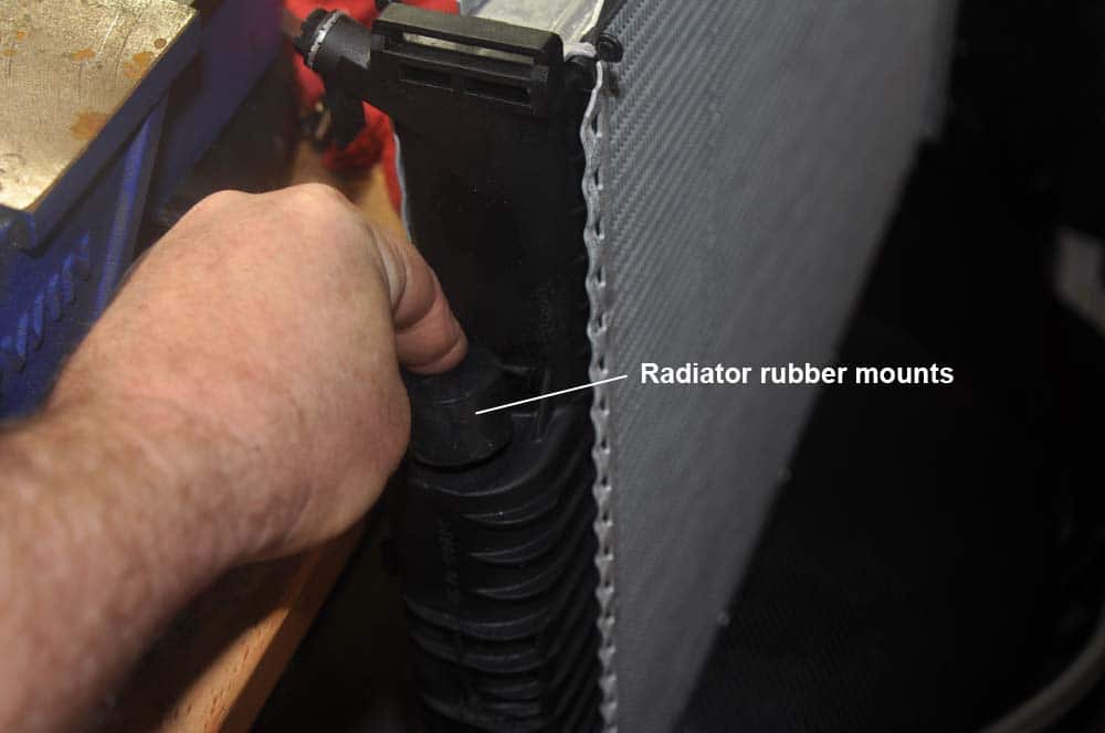 radiator rubber mounts