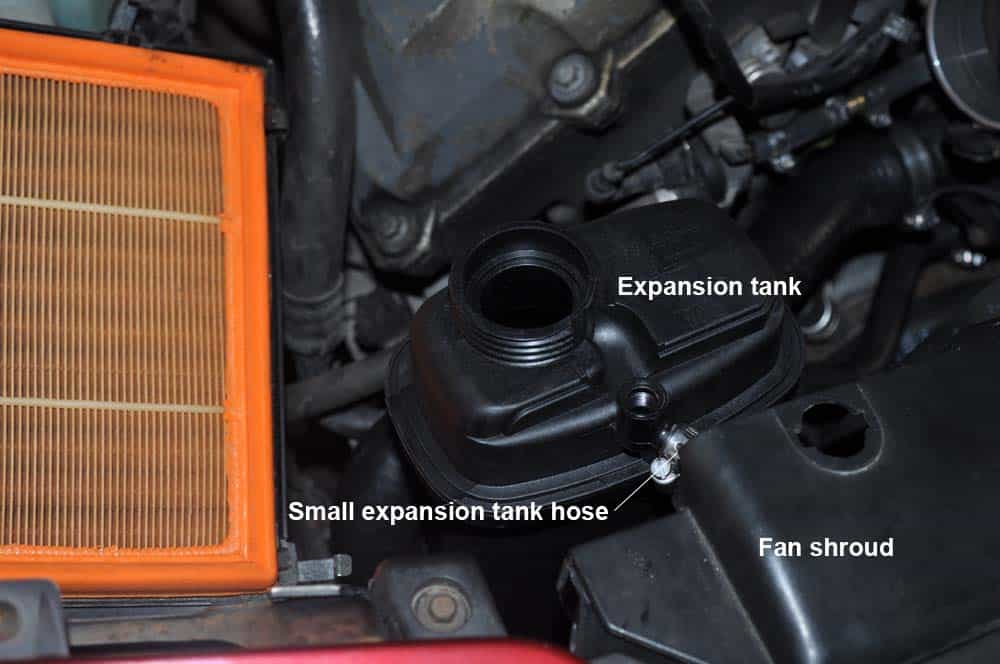 BMW E31 Coolant System - install new expansion tank