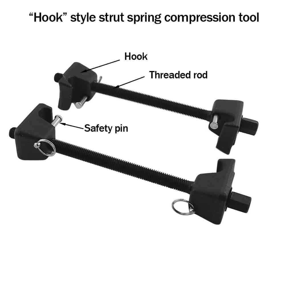 hook style compression tool