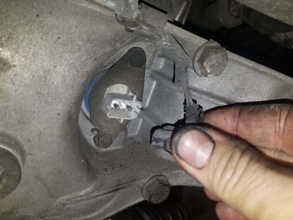 remove the speedometer electrical connector