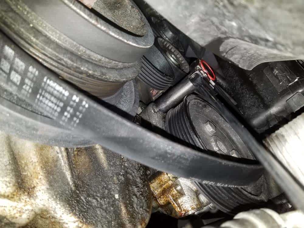 remove front mounting bolt