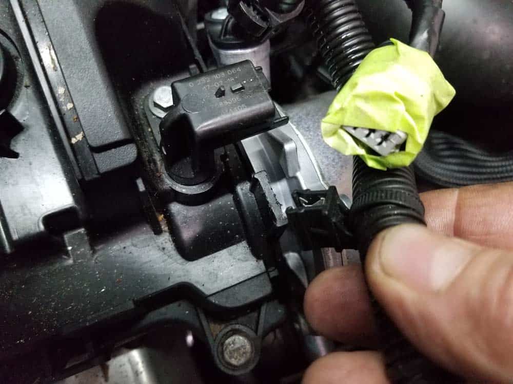 mark your electrical connectors with high visibility tape