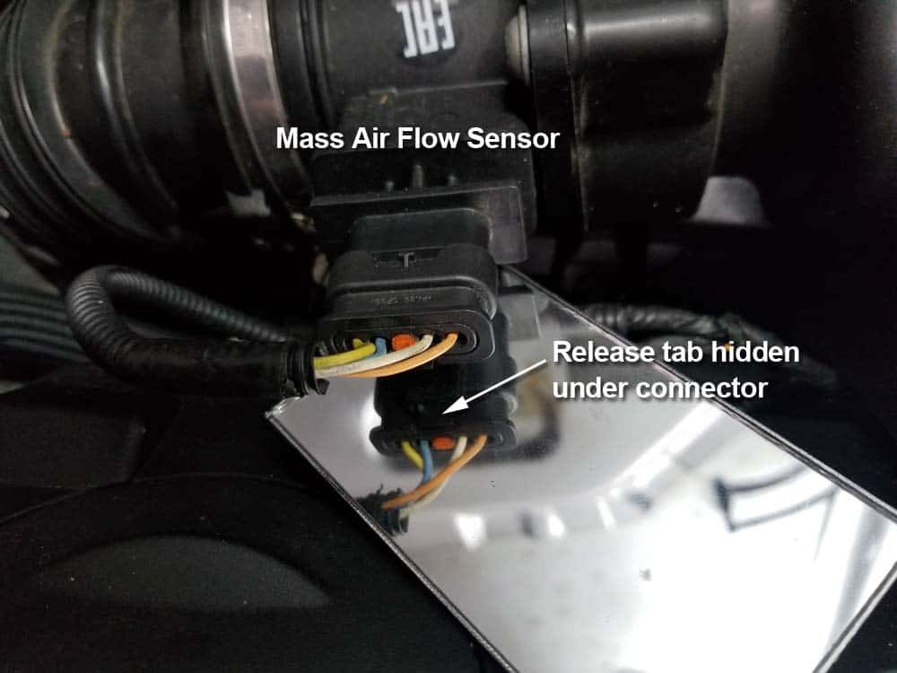 MINI r56 valve cover gasket replacement - remove MAF sensor
