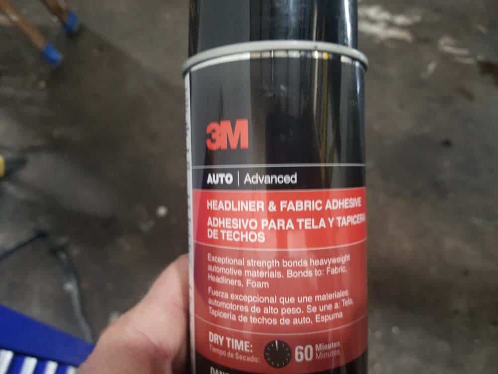 3M headliner and fabric adhesive