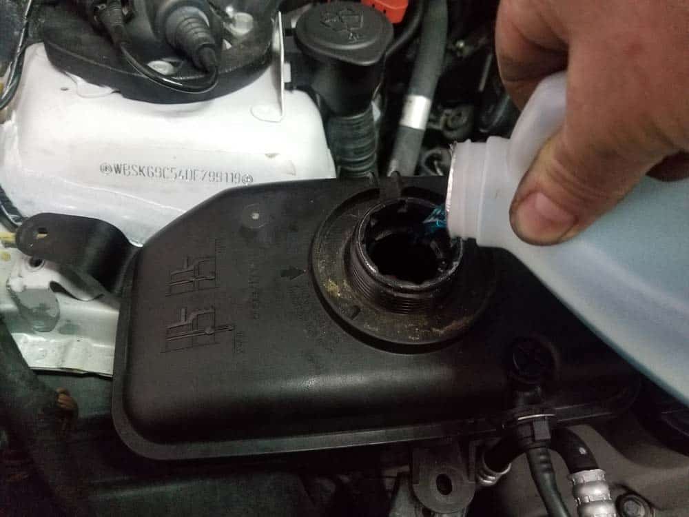 Top off coolant if necessary