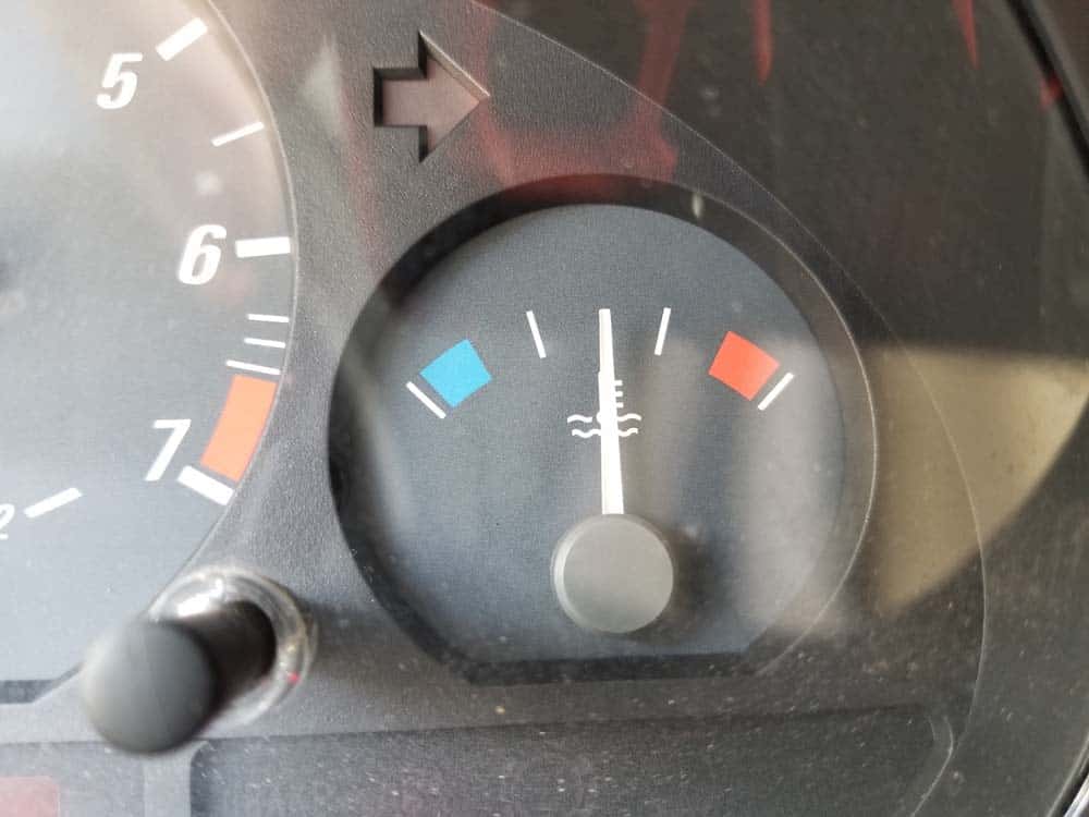 bmw e46 coolant expansion tank - watch the temperature gauge when engine is running.