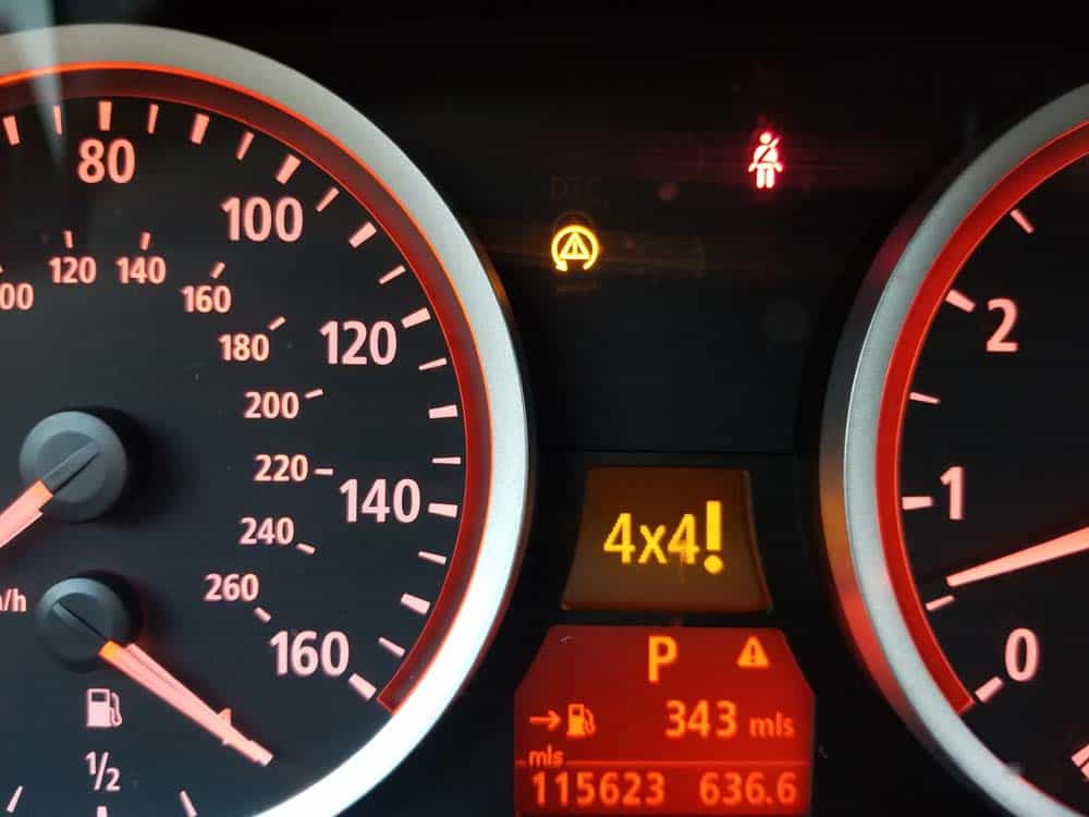 You should receive an error message on the instrument cluster when the fuse is removed