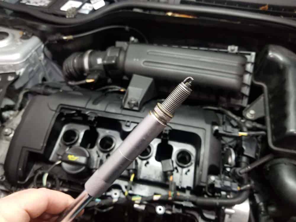 MINI R56 Tune Up - A removed spark plug.