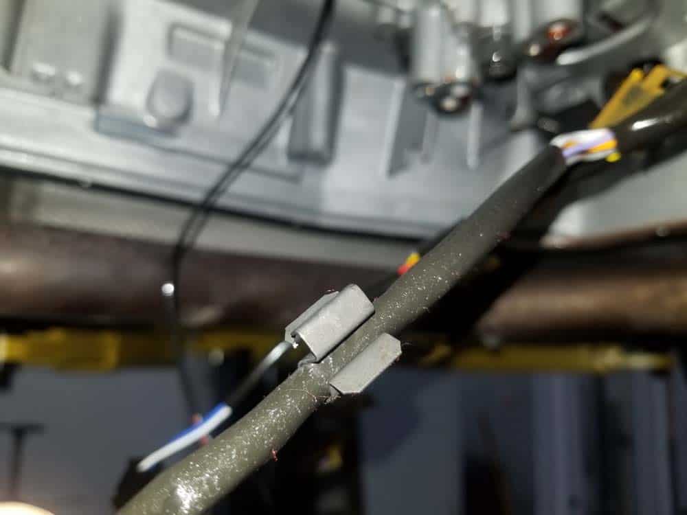 BMW 5HP19 solenoid replacement - Wiring harness clip...remove from top solenoid lead.