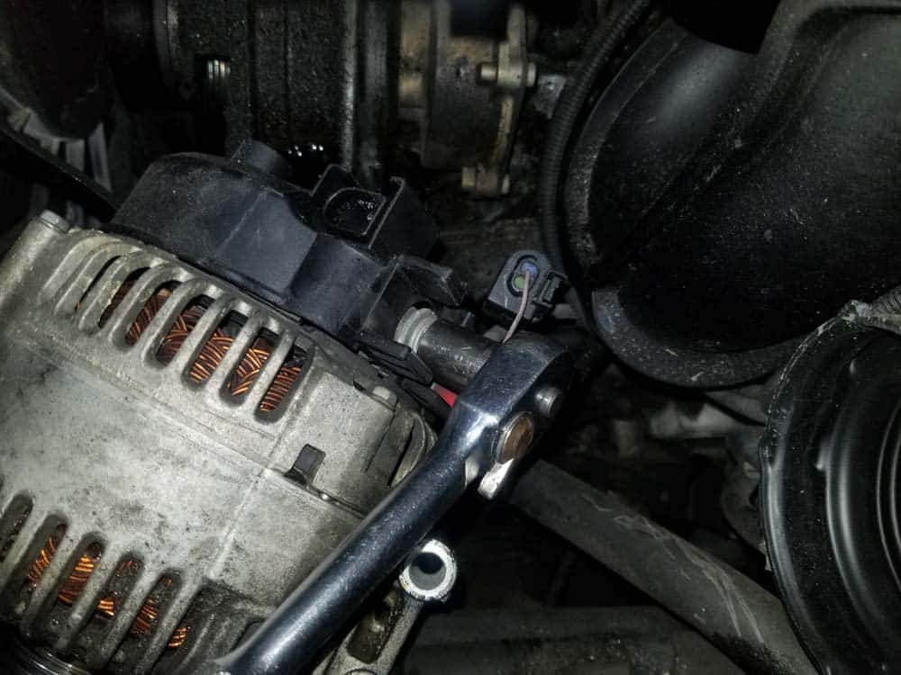 bmw e60 alternator replacement - Use a 13mm socket wrench to remove the battery cable from the rear of the alternator
