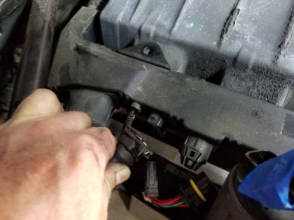 Unplug the camshaft position sensors