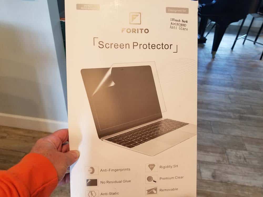 Anti-glare screen protector