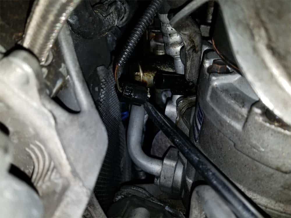 bmw n62 fuel injector replacement - Unplug the ac compressor sensor.