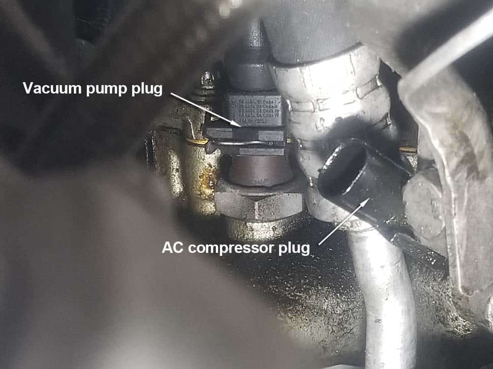 The vacuum pump plug